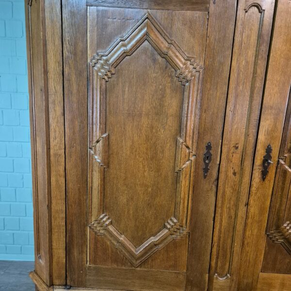 Wardrobe Baroque 1780 Oak - Image 6