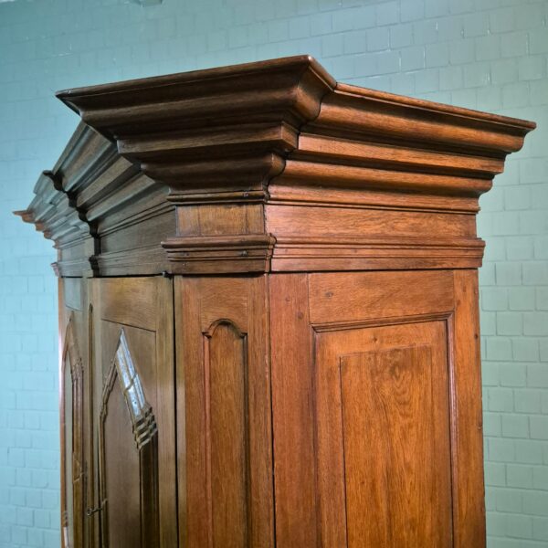 Wardrobe Baroque 1780 Oak - Image 14