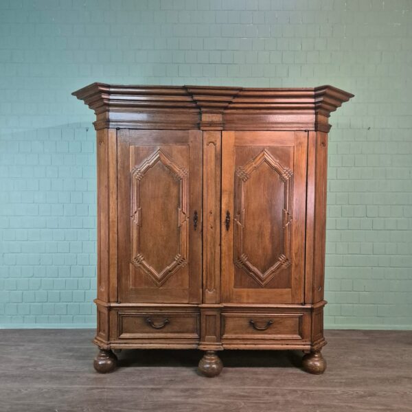 Wardrobe Baroque 1780 Oak - Image 2