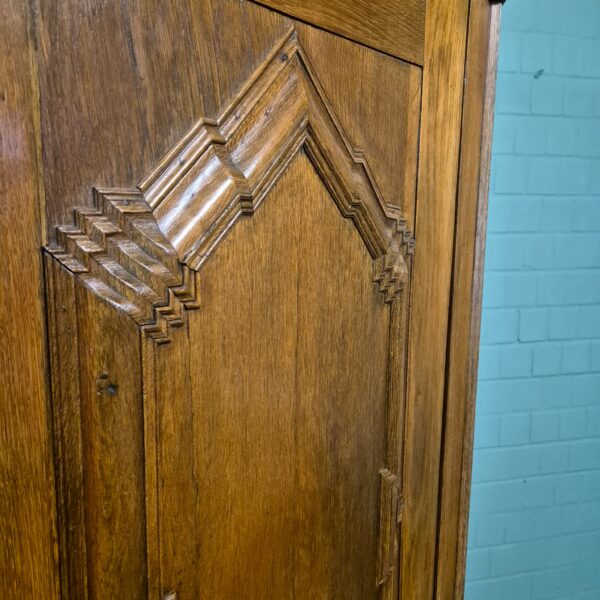 Wardrobe Baroque 1780 Oak - Image 7