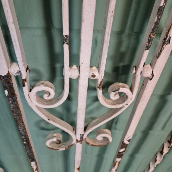 Garden Fence Gate Gründerzeit Style 1880 Wrought Iron 0.82 m - Image 6