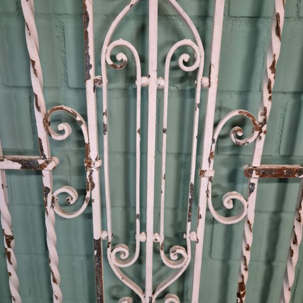 Garden Fence Gate Gründerzeit Style 1880 Wrought Iron 0.82 m - Image 7