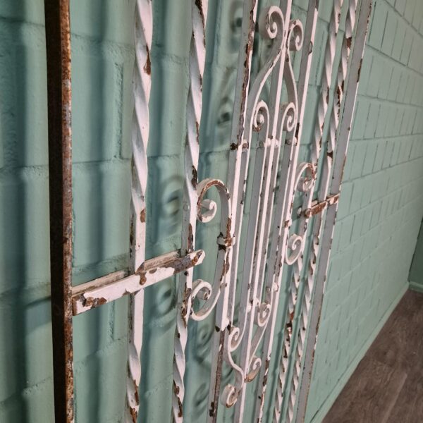 Garden Fence Gate Gründerzeit Style 1880 Wrought Iron 0.82 m - Image 3