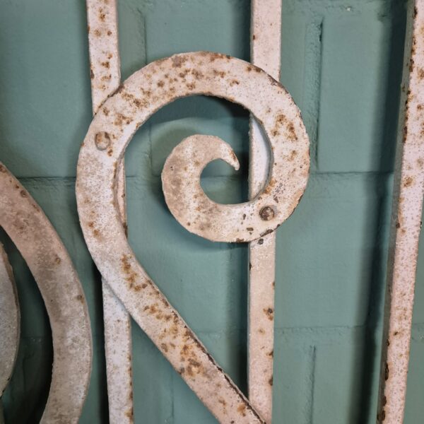 Fence Gate Jugendstil 1910 Wrought Iron - Image 10