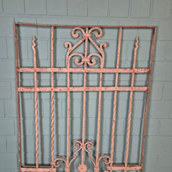 Jugendstil  Garden Gate 1910 Wrought Iron - Image 3