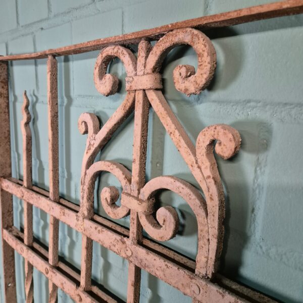 Jugendstil  Garden Gate 1910 Wrought Iron - Image 13