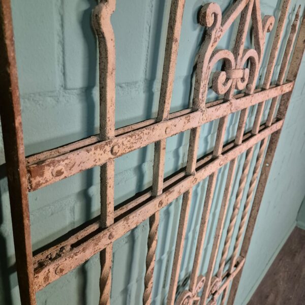 Jugendstil  Garden Gate 1910 Wrought Iron - Image 9