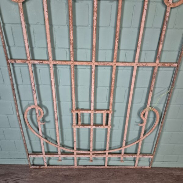 Fence Jugendstil 1910 Wrought Iron - Image 3