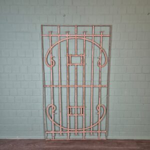 Fence Jugendstil 1910 Wrought Iron