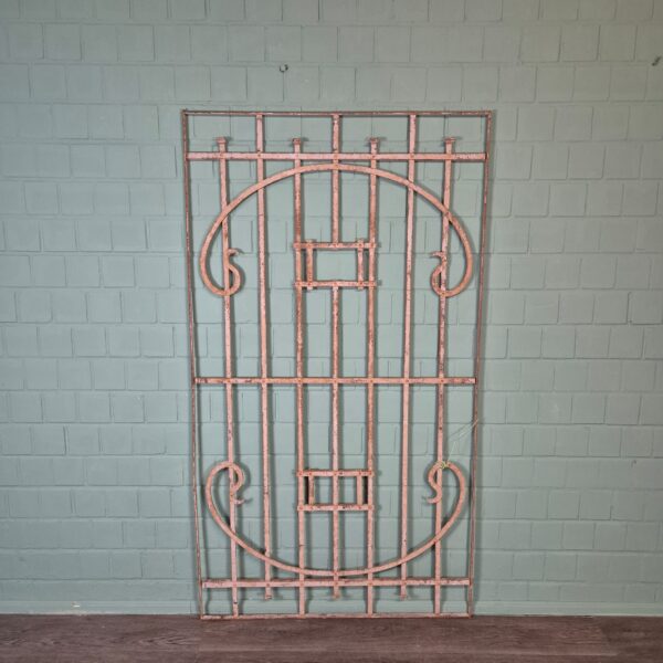 Fence Jugendstil 1910 Wrought Iron