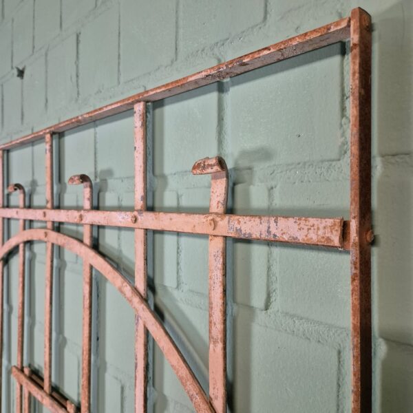 Fence Jugendstil 1910 Wrought Iron - Image 13