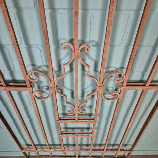 Fence Jugendstil 1900 Wrought Iron - Image 9