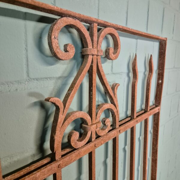 Fence Jugendstil 1900 Wrought Iron - Image 11