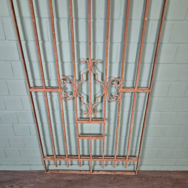 Fence Jugendstil 1900 Wrought Iron - Image 3