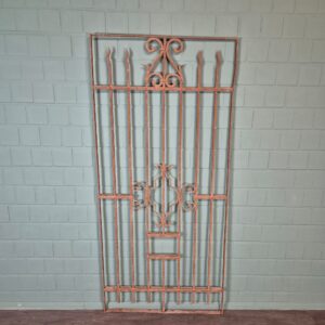 Fence Jugendstil 1900 Wrought Iron