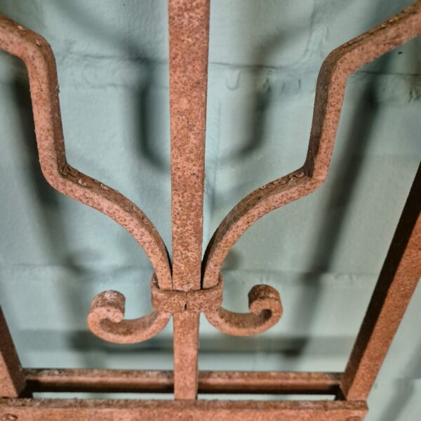 Fence Jugendstil 1900 Wrought Iron - Image 8