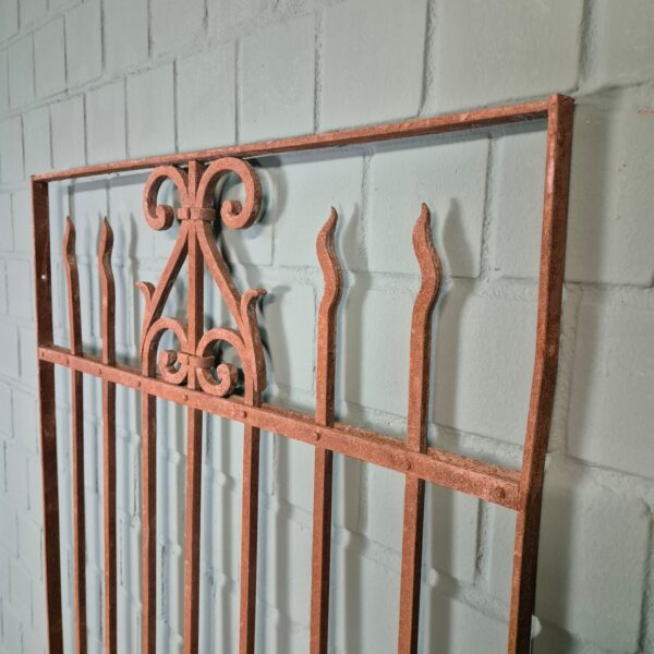 Fence Jugendstil 1900 Wrought Iron - Image 13