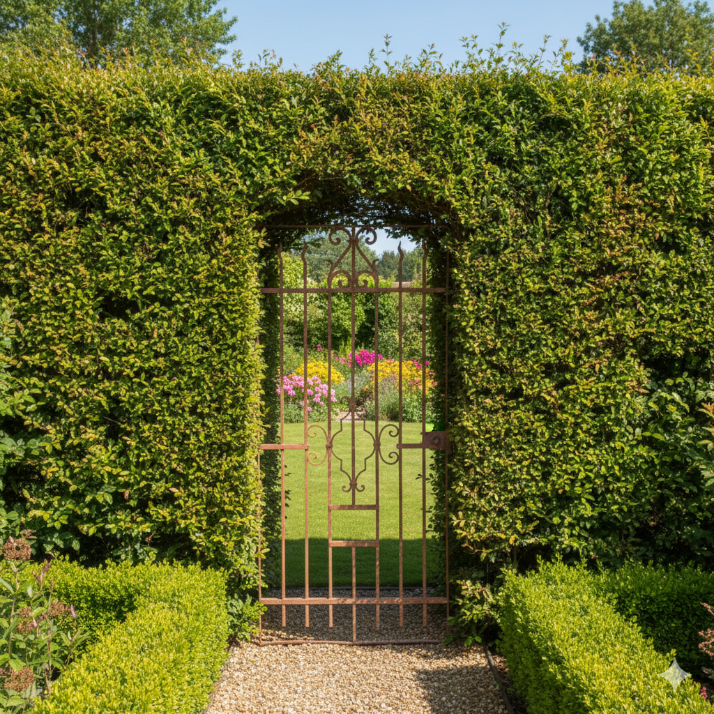 Fence Jugendstil 1900 Wrought Iron - Image 2