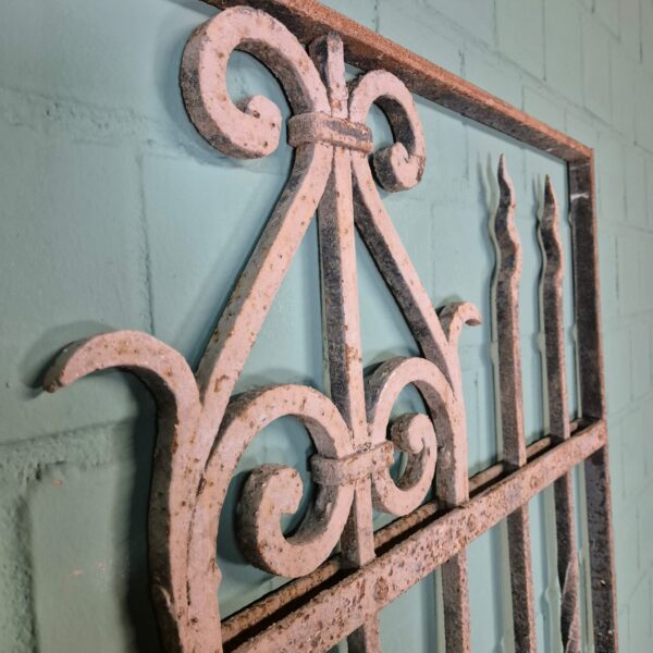 Fence Jugendstil 1900 Wrought Iron - Image 9