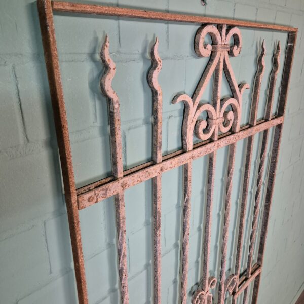 Fence Jugendstil 1900 Wrought Iron - Image 8