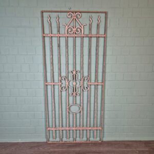 Fence Jugendstil 1900 Wrought Iron