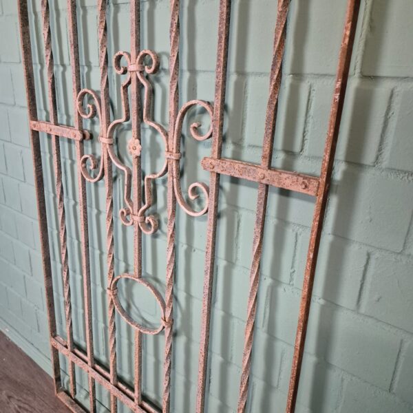 Fence Jugendstil 1900 Wrought Iron - Image 11