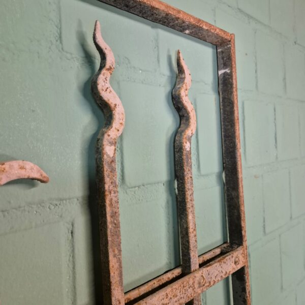 Fence Jugendstil 1900 Wrought Iron - Image 13