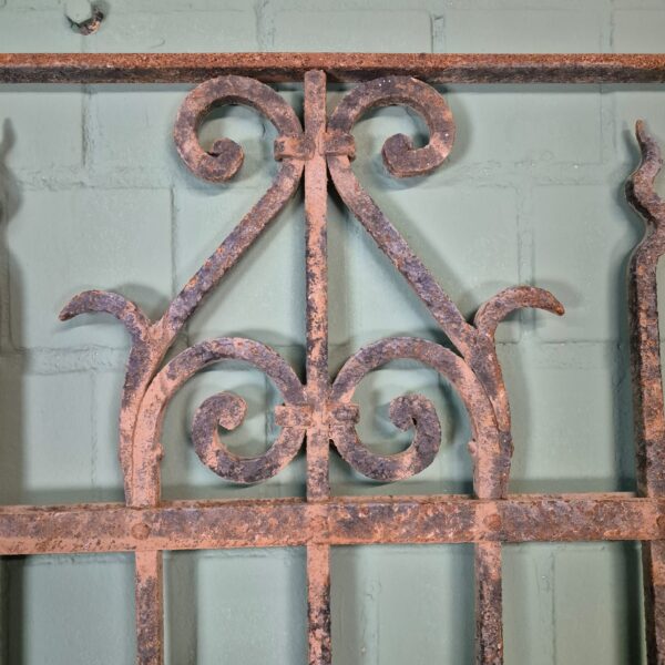 Fence Jugendstil 1900 Wrought Iron - Image 5