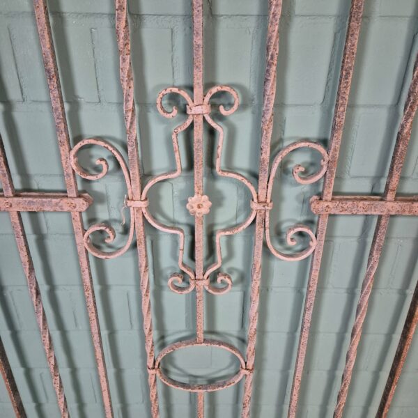 Fence Jugendstil 1900 Wrought Iron - Image 6