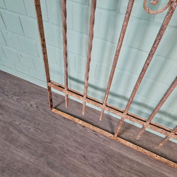 Fence Jugendstil 1910 Wrought Iron - Image 6