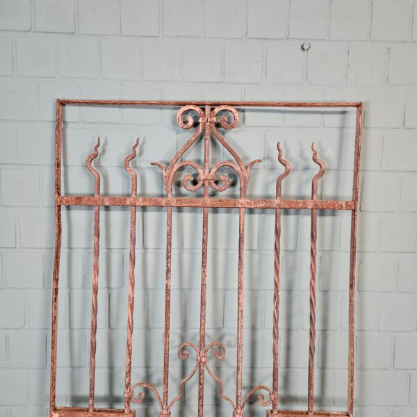 Fence Jugendstil 1910 Wrought Iron - Image 2