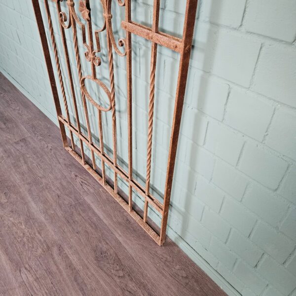 Fence Jugendstil 1910 Wrought Iron - Image 5