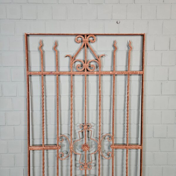 Fence Jugendstil 1910 Wrought Iron - Image 2