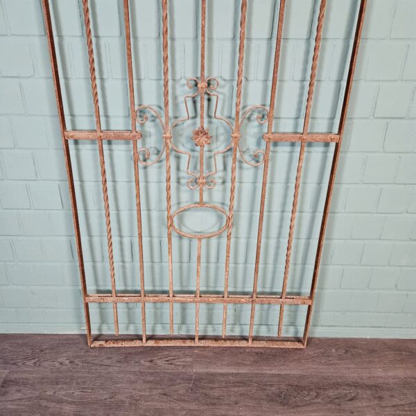 Fence Jugendstil 1910 Wrought Iron - Image 3