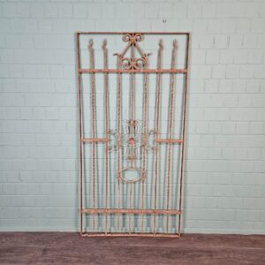 Fence Jugendstil 1910 Wrought Iron