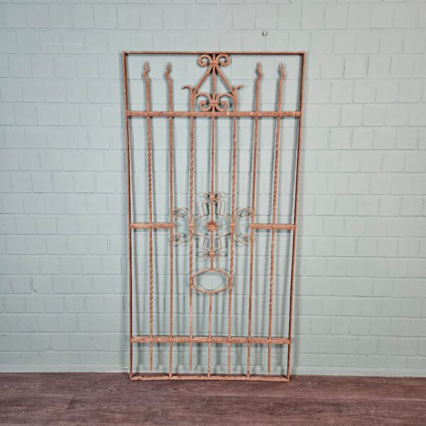 Fence Jugendstil 1910 Wrought Iron - Image 3