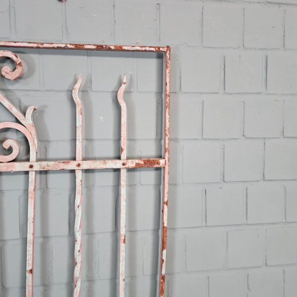 Fence Jugendstil 1910 Wrought Iron - Image 7