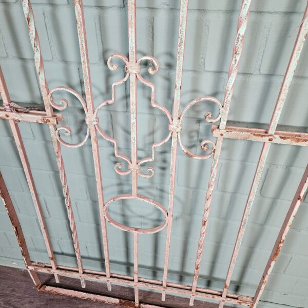Fence Jugendstil 1910 Wrought Iron - Image 8