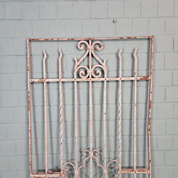 Fence Jugendstil 1910 Wrought Iron - Image 2