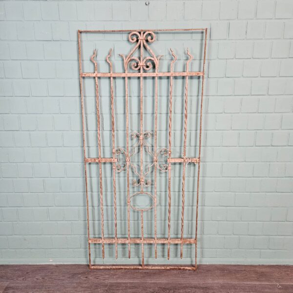 Fence Jugendstil 1910 Wrought Iron - Image 3