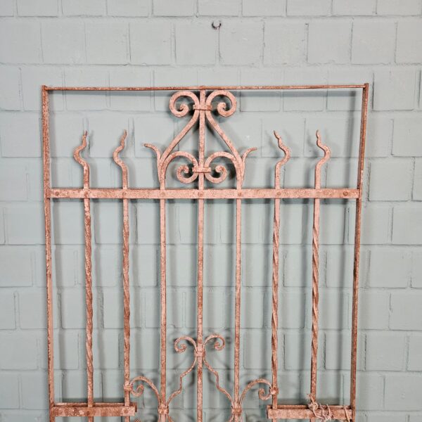 Fence Jugendstil 1910 Wrought Iron - Image 2
