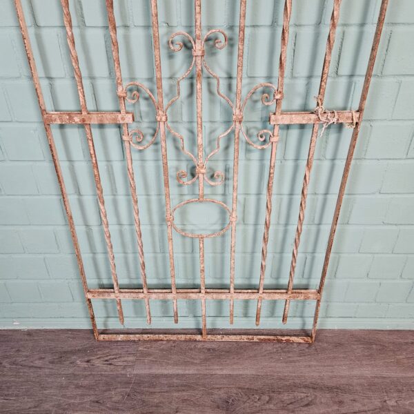Fence Jugendstil 1910 Wrought Iron - Image 3