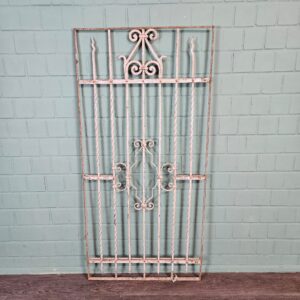 Fence Jugendstil 1910 Wrought Iron