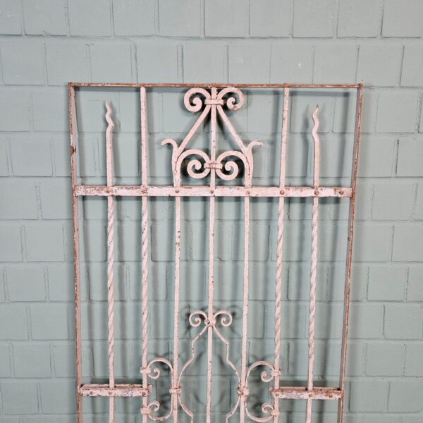 Fence Jugendstil 1910 Wrought Iron - Image 3