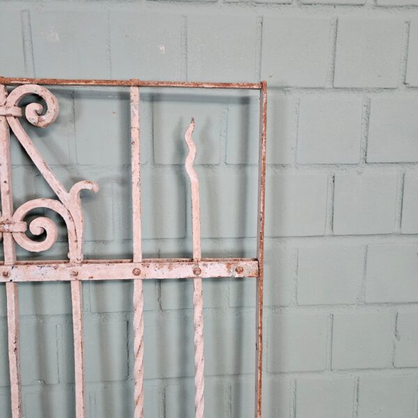 Fence Jugendstil 1910 Wrought Iron - Image 6