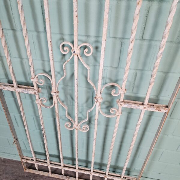 Fence Jugendstil 1910 Wrought Iron - Image 7