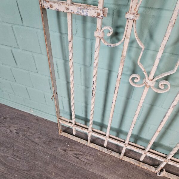 Fence Jugendstil 1910 Wrought Iron - Image 8
