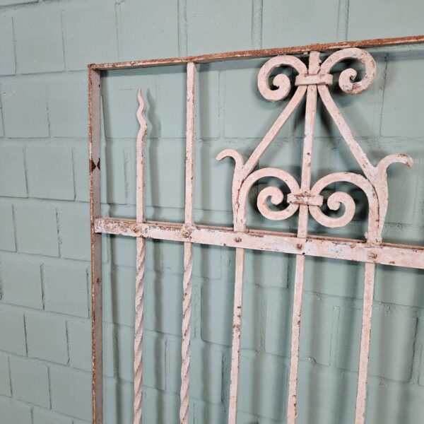 Fence Jugendstil 1910 Wrought Iron - Image 5