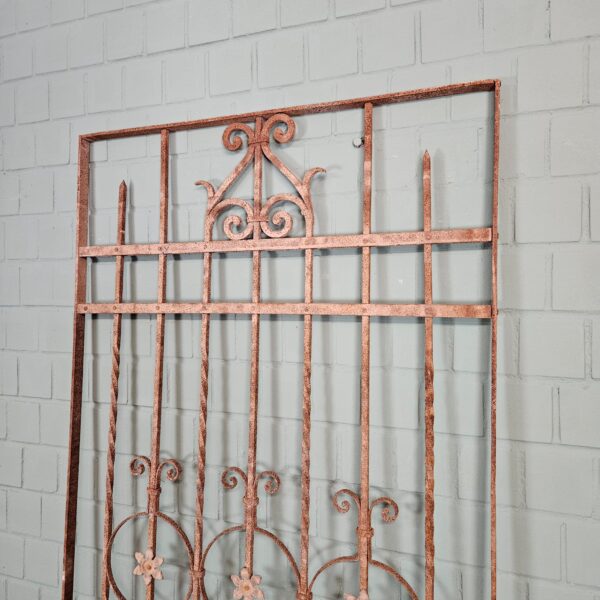 Fence Jugendstil 1910 Wrought Iron - Image 5