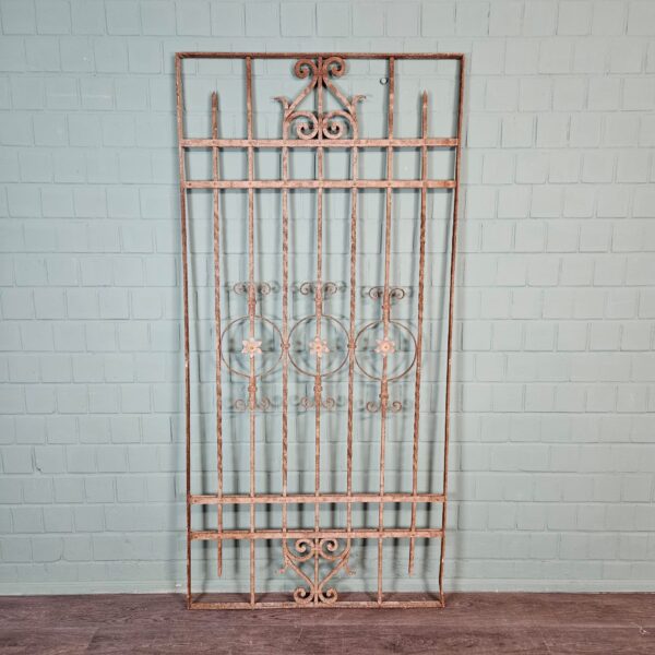 Fence Jugendstil 1910 Wrought Iron - Image 3